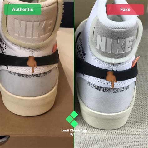 nike off white real vs fake|This Guide Teaches You How To Spot Fake Off.